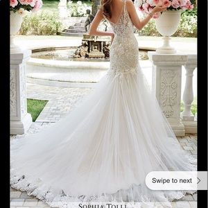 Sophia toll wedding dress